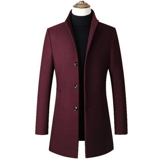 Adonis™ Classy High Quality Wool Jacket - Rebel Heat