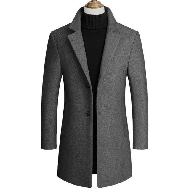 Adonis™ Classy High Quality Wool Jacket - Rebel Heat