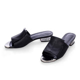 Allure™ Leather Mules - Rebel Heat
