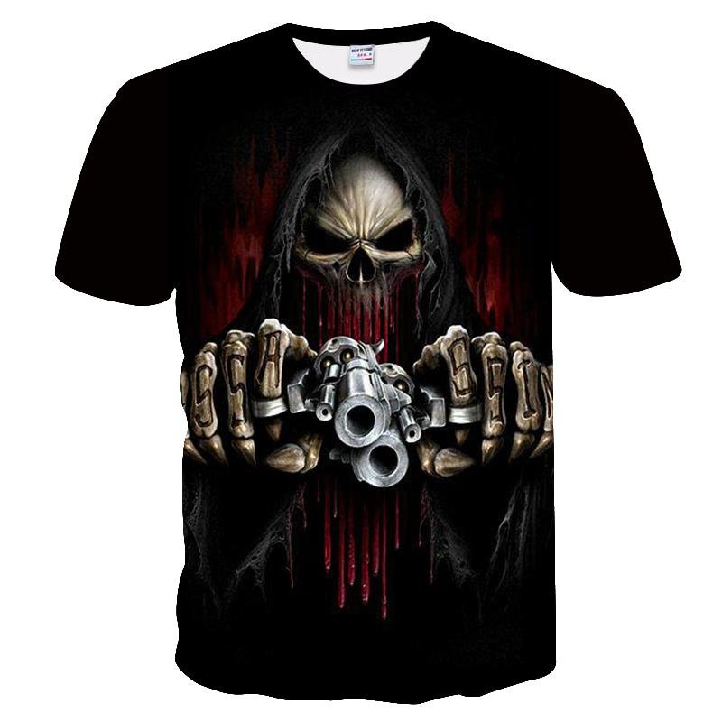 Assassin Skull T-shirt - Rebel Heat