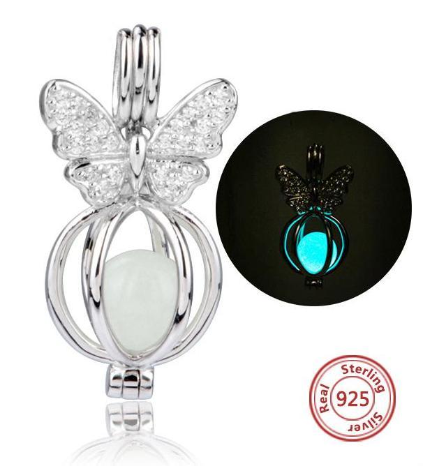 Butterfly Glow Pendant - Rebel Heat