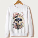 Casual Skull Pullover - Rebel Heat