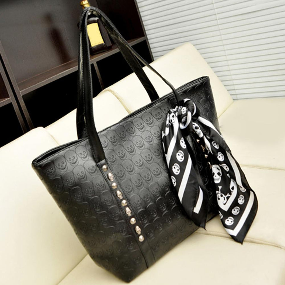 Classic Skull Handbag - Rebel Heat