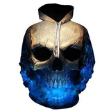 Cosmic Skull Hoodie - Rebel Heat