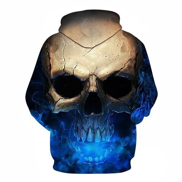 Cosmic Skull Hoodie - Rebel Heat