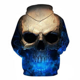 Cosmic Skull Hoodie - Rebel Heat