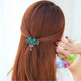 Crystal Butterfly Hairpin - Rebel Heat