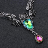 Crystal Owl Necklace - Rebel Heat