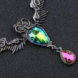 Crystal Owl Necklace - Rebel Heat