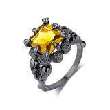 Dark Princess Skull Ring - Rebel Heat