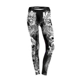 Dark Skull Leggings - Rebel Heat