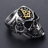 Dark Skull Ring - Rebel Heat