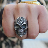 Dark Skull Ring - Rebel Heat