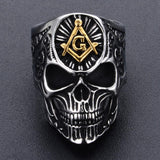 Dark Skull Ring - Rebel Heat