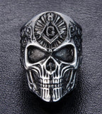 Dark Skull Ring - Rebel Heat