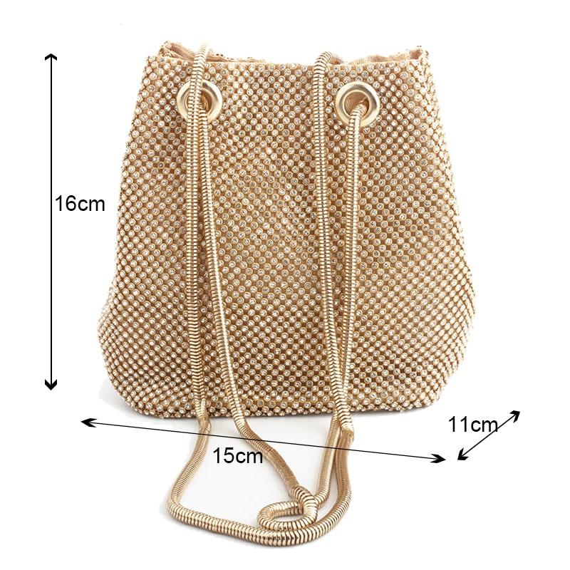 Diamond Bling Evening bag - Rebel Heat