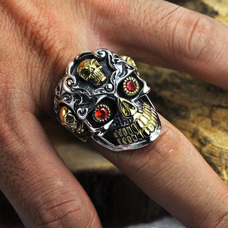 Doom Skull Ring - Rebel Heat