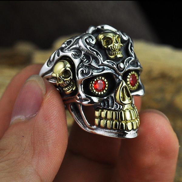 Doom Skull Ring - Rebel Heat