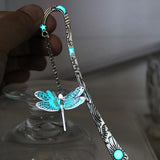 Dragonfly Bookmark Glow in the Dark - Rebel Heat