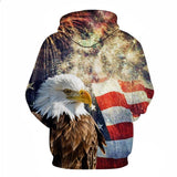 Eagle Of Liberty Hoodie - Rebel Heat
