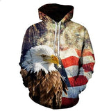 Eagle Of Liberty Hoodie - Rebel Heat
