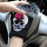 Fingerless Skull Gloves - Rebel Heat