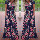Floral Boho Beach Dress - Rebel Heat