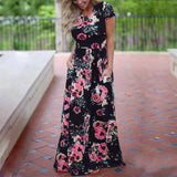 Floral Boho Beach Dress - Rebel Heat