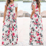 Floral Boho Beach Dress - Rebel Heat