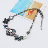 Flowers Butterfly Necklace - Rebel Heat