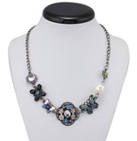 Flowers Butterfly Necklace - Rebel Heat