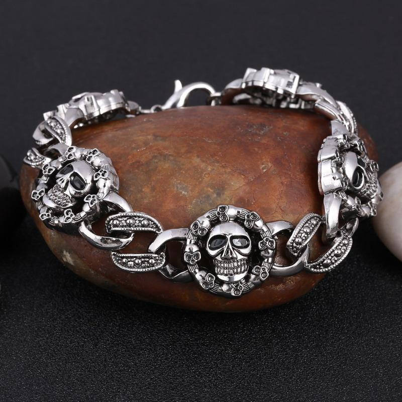 Frenzy Skull Bracelet - Rebel Heat