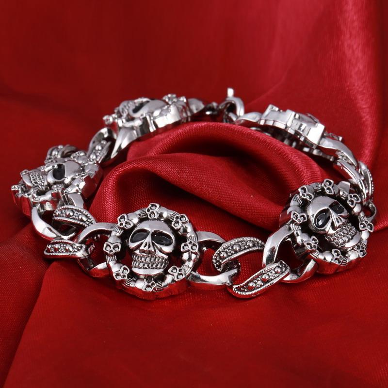 Frenzy Skull Bracelet - Rebel Heat