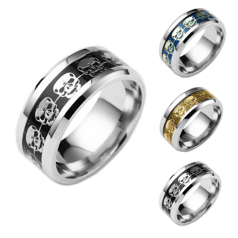 Funky Skull Ring - Rebel Heat