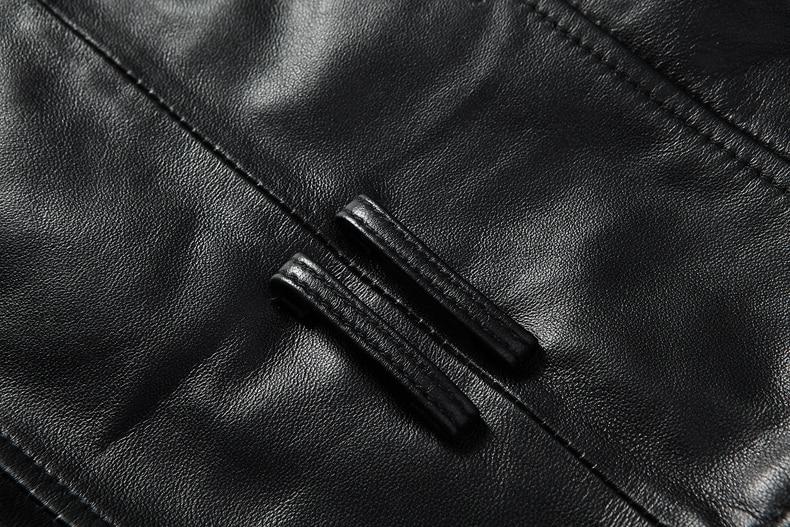 Genuine Leather Gothic Jacket - Rebel Heat