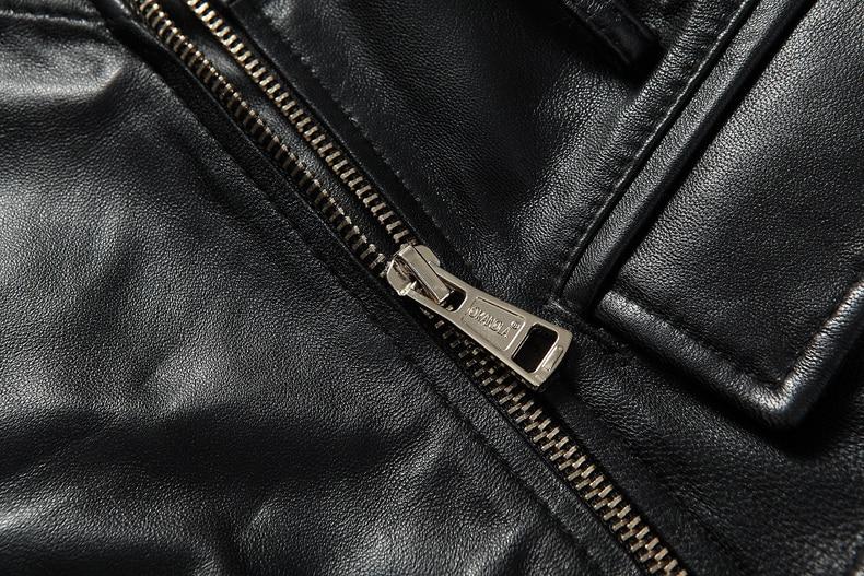 Genuine Leather Gothic Jacket - Rebel Heat