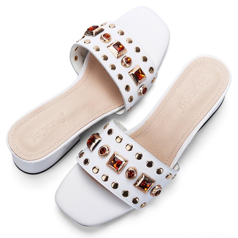 Glamour™ Leather Slip-on - Rebel Heat