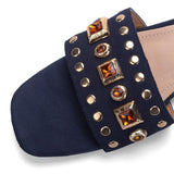 Glamour™ Leather Slip-on - Rebel Heat