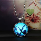 Glow Butterfly Necklace - Rebel Heat