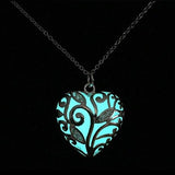 Glow Heart Necklace - Rebel Heat