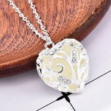 Glow Heart Necklace - Rebel Heat