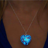 Glow Heart Necklace - Rebel Heat