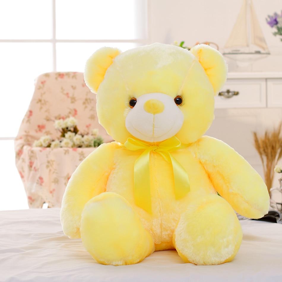 Glow Hug Plush LED Teddy - Rebel Heat