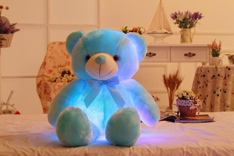 Glow Hug Plush LED Teddy - Rebel Heat