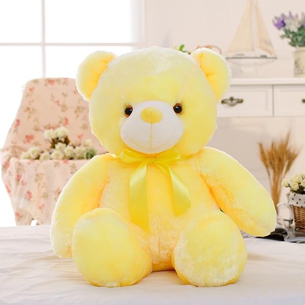 Glow Hug Plush LED Teddy - Rebel Heat