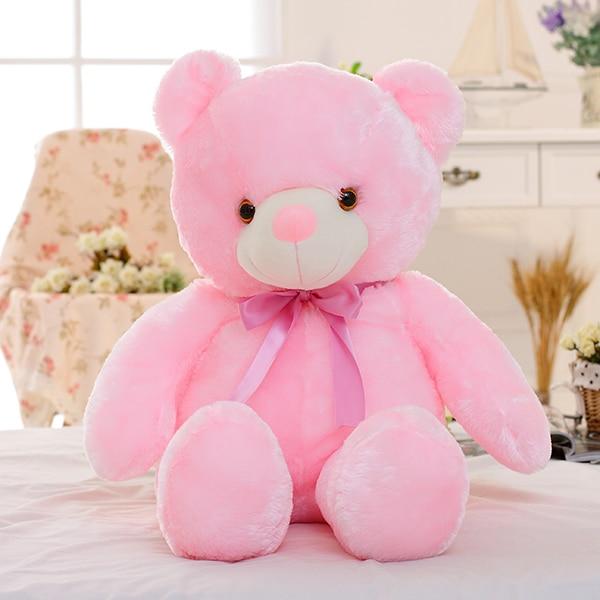 Glow Hug Plush LED Teddy - Rebel Heat