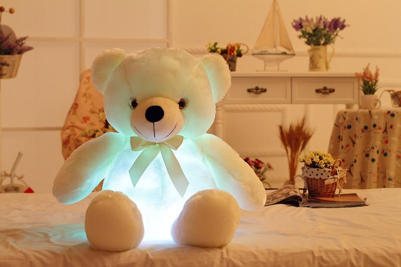 Glow Hug Plush LED Teddy - Rebel Heat