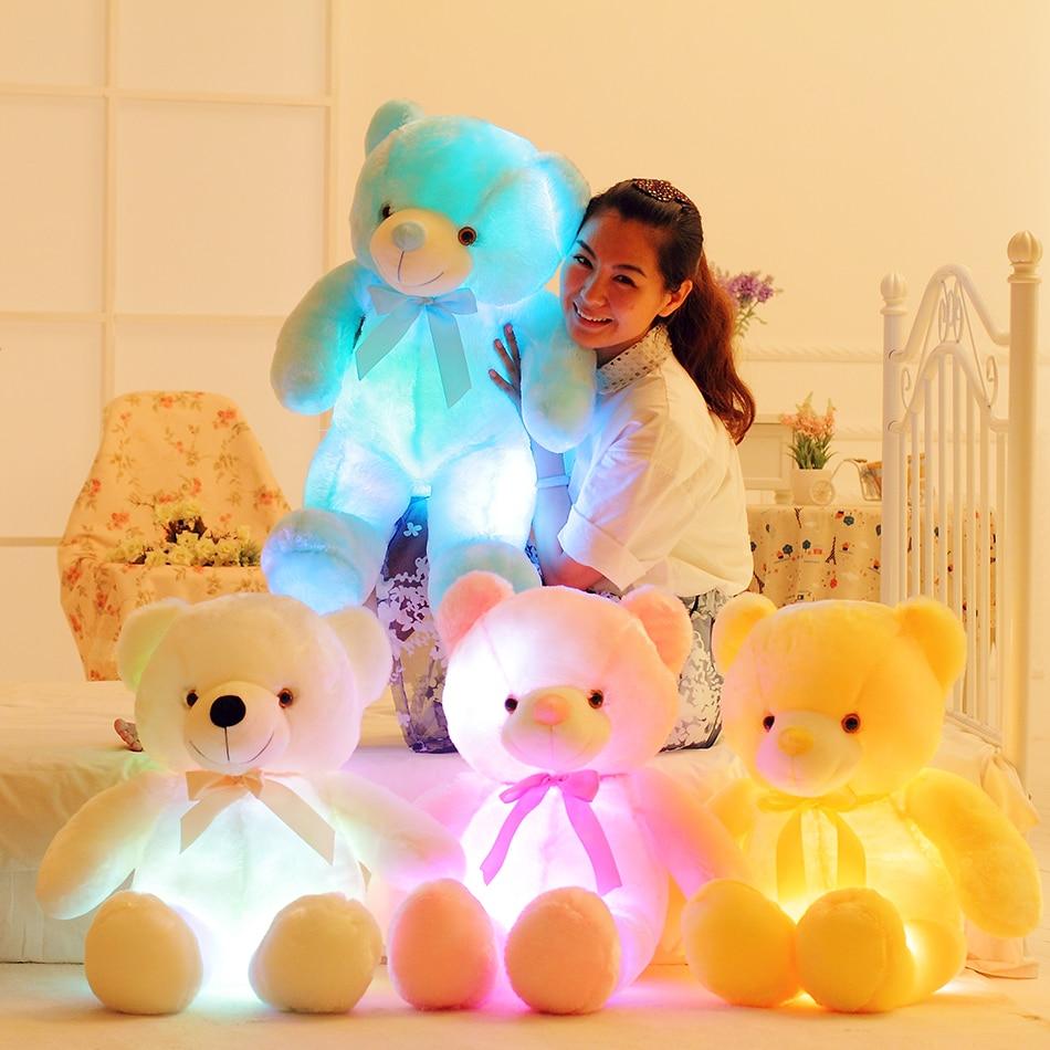Glow Hug Plush LED Teddy - Rebel Heat