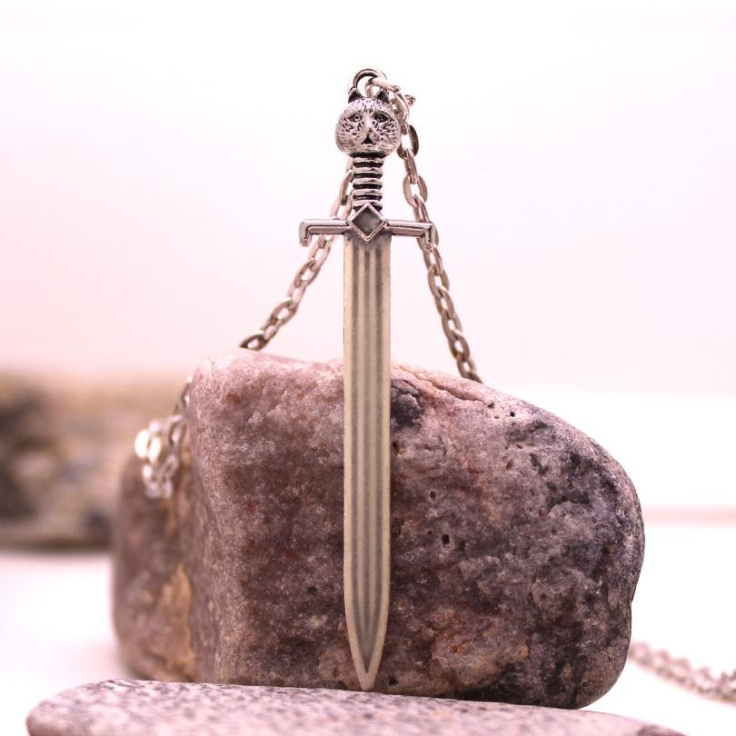 Glow in the Dark Sword Necklace - Rebel Heat