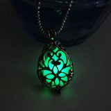 Glow in the Dark Water Drop Necklace - Rebel Heat